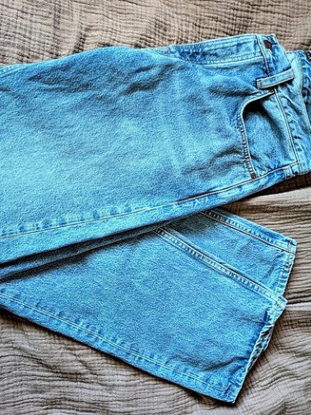 Nudie Jeans Indigo BluesRad Rufus Straight Leg Jeans Blue Waist 32